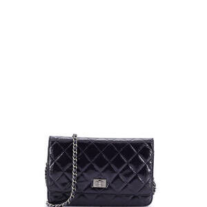 Chanel Reissue 2.55 Wallet on Chain Quilted Patent